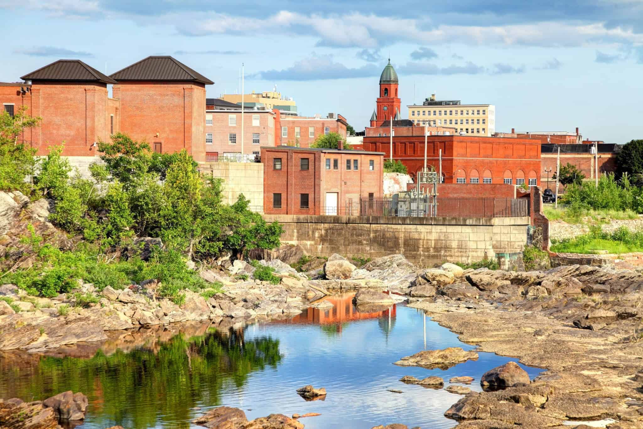 Buildings and waterfront