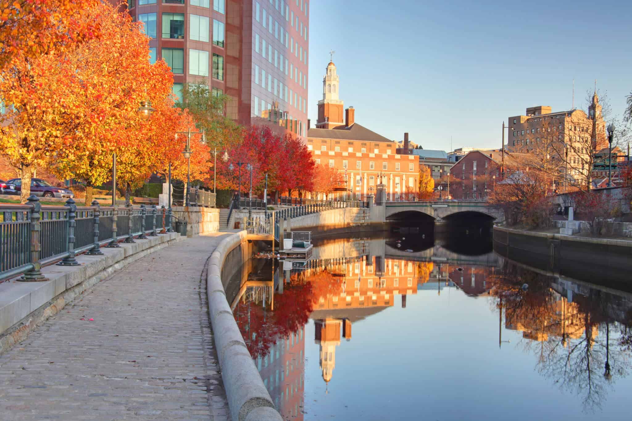 Autumn in Providence Rhode Island