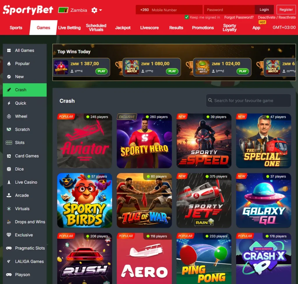 SportyBet aviator